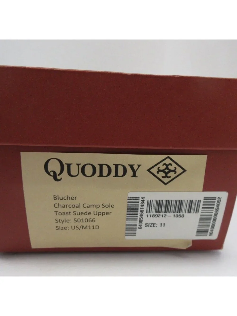 Quoddy brand size